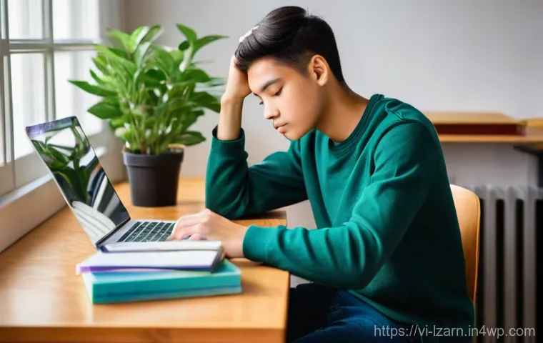 신체 건강과 학습 루틴의 상관관계 - **A focused student practicing mindfulness during a study break.**
    *   **Subject:** A young adul...