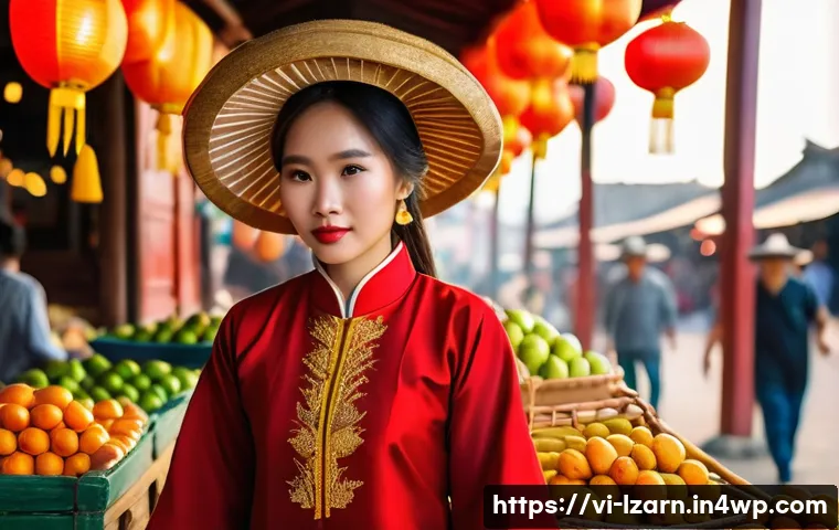 최고의 학습 루틴을 위한 필수 요소 - **Prompt:** A young Vietnamese woman in a traditional Ao Dai (red with gold embroidery), standing in...