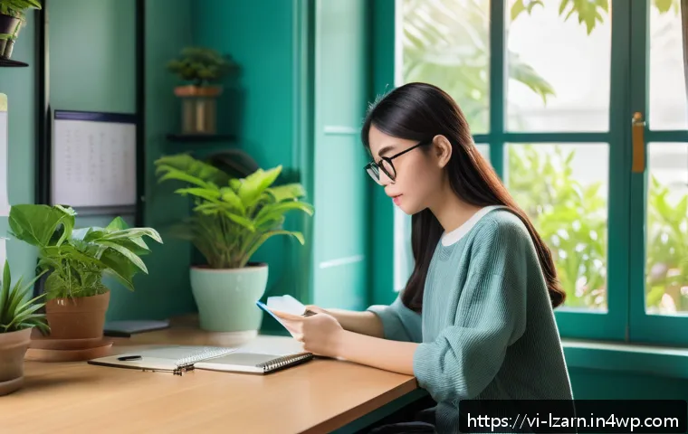 스트레스 관리와 학습 루틴 설정하기 - A cozy, well-organized Vietnamese student’s study corner in a bright room with natural light coming ...